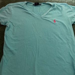 Women’s Ralph Lauren sport v neck shirt- S